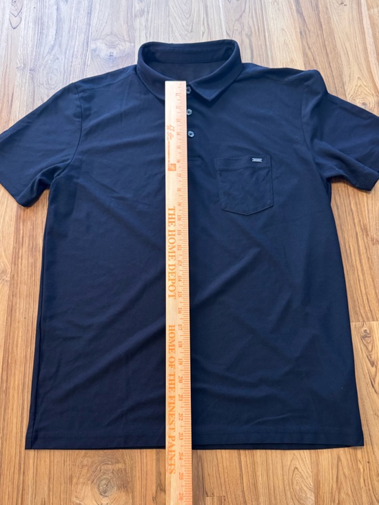 Vuori Ace Polo Men’s Small Black - Picture 5 of 9